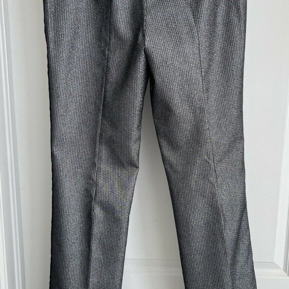 Redemption Black/Silver Shimmer Smocked Blazer Satin Pant Suit. - Picture 9 of 9